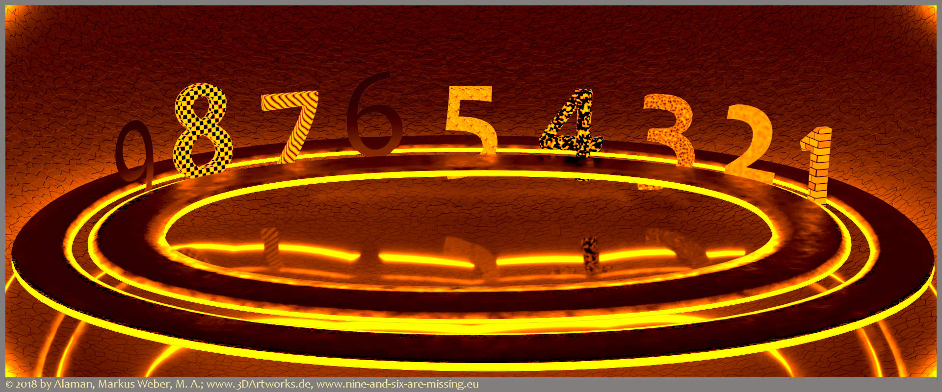 film d'animation: image de fond pour Neuf et Six sont sont portés disparus. film d'animation: image de fond pour Neuf et Six sont sont portés disparus.